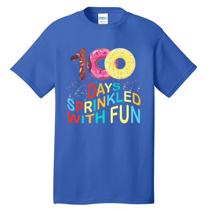 100 Days Sprinkled With Fun 100 Days Of School Kindergarten Great Gift Tall T-Shirt