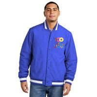 100 Days Sprinkled With Fun 100 Days Of School Kindergarten Great Gift Insulated Varsity Jacket