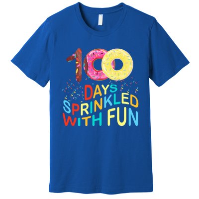 100 Days Sprinkled With Fun 100 Days Of School Kindergarten Great Gift Premium T-Shirt