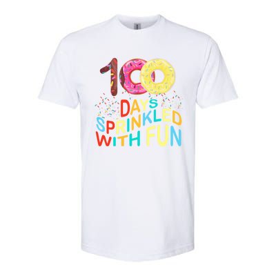 100 Days Sprinkled With Fun 100 Days Of School Kindergarten Great Gift Softstyle CVC T-Shirt