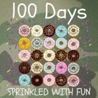 100 Days Sprinkled With Fun, 100th Day Of School, 100 Days Legacy Tie Dye Trucker Hat
