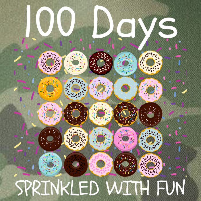 100 Days Sprinkled With Fun, 100th Day Of School, 100 Days Legacy Tie Dye Trucker Hat
