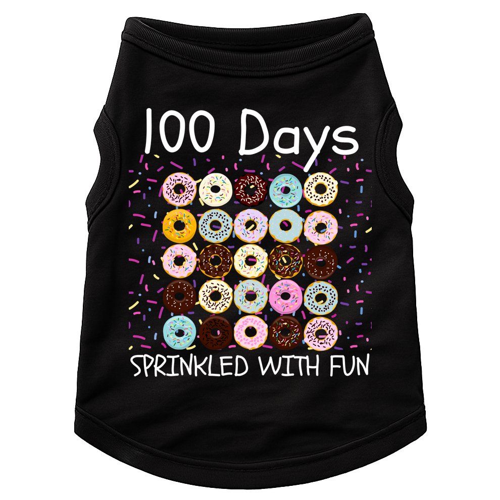 100 Days Sprinkled With Fun, 100th Day Of School, 100 Days Doggie Tank