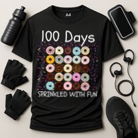 100 Days Sprinkled With Fun, 100th Day Of School, 100 Days Performance Shirt