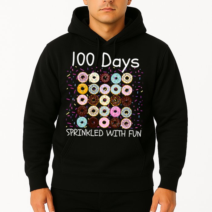 100 Days Sprinkled With Fun, 100th Day Of School, 100 Days Hoodie