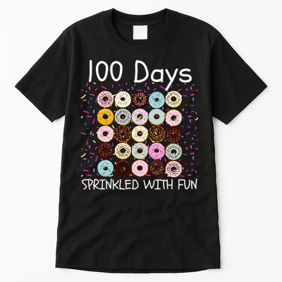 100 Days Sprinkled With Fun, 100th Day Of School, 100 Days Tall T-Shirt