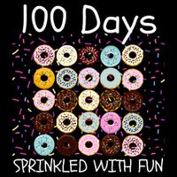 100 Days Sprinkled With Fun, 100th Day Of School, 100 Days Button