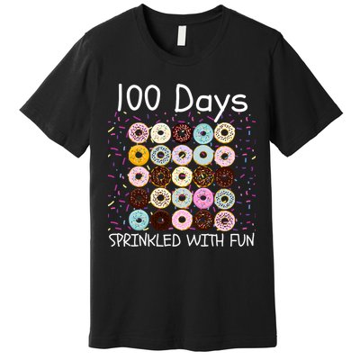 100 Days Sprinkled With Fun, 100th Day Of School, 100 Days Premium T-Shirt