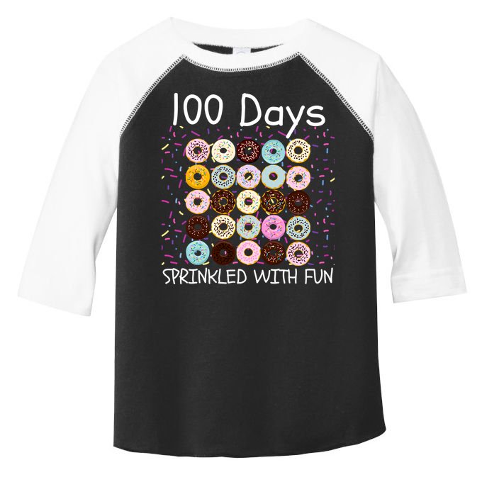 100 Days Sprinkled With Fun, 100th Day Of School, 100 Days Toddler Fine Jersey T-Shirt
