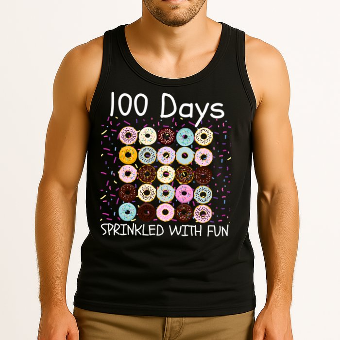 100 Days Sprinkled With Fun, 100th Day Of School, 100 Days Tank Top