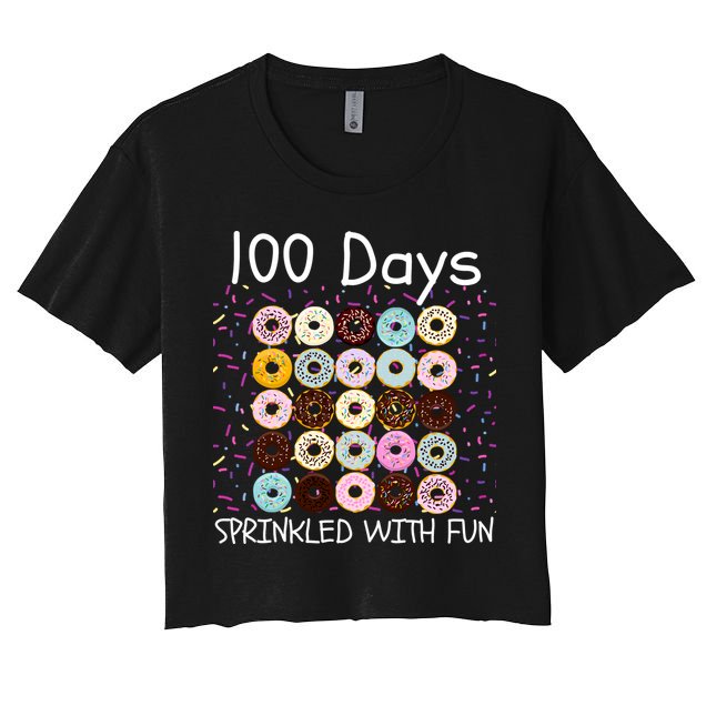 100 Days Sprinkled With Fun, 100th Day Of School, 100 Days Crop Top