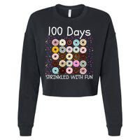 100 Days Sprinkled With Fun, 100th Day Of School, 100 Days Cropped Pullover Crew