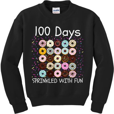 100 Days Sprinkled With Fun, 100th Day Of School, 100 Days Kids Sweatshirt