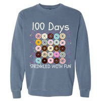 100 Days Sprinkled With Fun, 100th Day Of School, 100 Days Garment-Dyed Sweatshirt