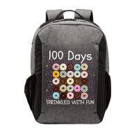 100 Days Sprinkled With Fun, 100th Day Of School, 100 Days Vector Backpack