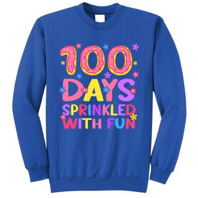 100 Days Sprinkled With Fun 100th Day Of School Teacher Gift Sweatshirt