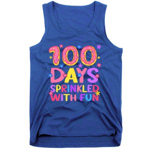 100 Days Sprinkled With Fun 100th Day Of School Teacher Gift Tank Top