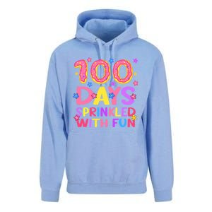 100 Days Sprinkled With Fun 100th Day Of School Teacher Gift Unisex Surf Hoodie