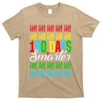 100 Days Smarter Counting Tally Marks 100th Day Of School T-Shirt