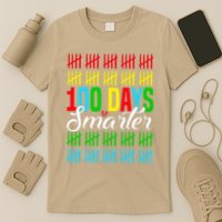 100 Days Smarter Counting Tally Marks 100th Day Of School T-Shirt