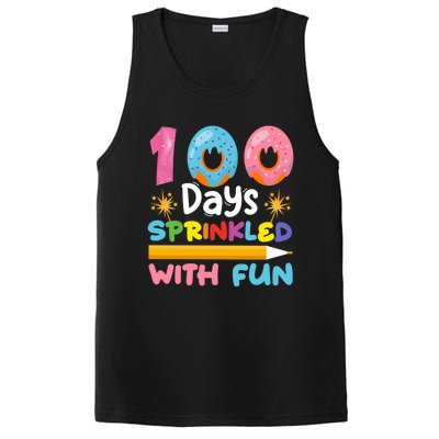 100 Days Sprinkled With Fun 100th Day Of School Teacher Gift PosiCharge Competitor Tank