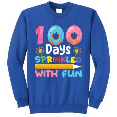 100 Days Sprinkled With Fun 100th Day Of School Teacher Gift Sweatshirt