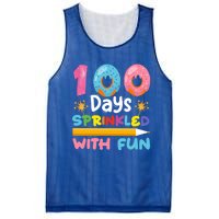 100 Days Sprinkled With Fun 100th Day Of School Teacher Gift Mesh Reversible Basketball Jersey Tank