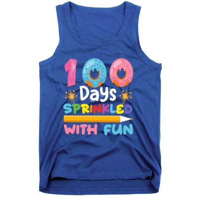 100 Days Sprinkled With Fun 100th Day Of School Teacher Gift Tank Top