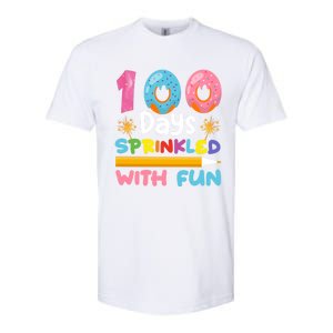 100 Days Sprinkled With Fun 100th Day Of School Teacher Gift Softstyle CVC T-Shirt