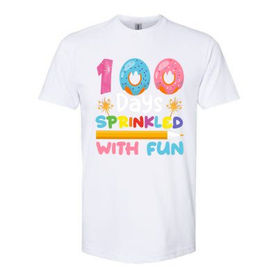 100 Days Sprinkled With Fun 100th Day Of School Teacher Gift Softstyle CVC T-Shirt