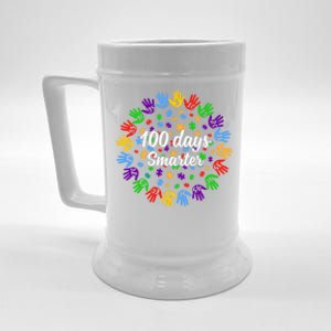 100 Day Smarter Hands 100 Days Of School Autism Teachers Gift Beer Stein