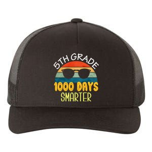 1000 Days Smarter Fifth 5th Grade Teacher Student Of School Yupoong Adult 5-Panel Trucker Hat