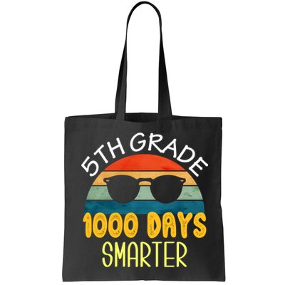 1000 Days Smarter Fifth 5th Grade Teacher Student Of School Bag