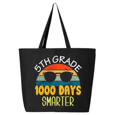 1000 Days Smarter Fifth 5th Grade Teacher Student Of School 25L Jumbo Tote