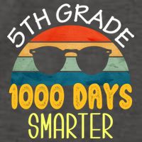 1000 Days Smarter Fifth 5th Grade Teacher Student Of School Vector Backpack