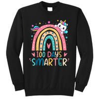 100 Days Smarter Unicorn 100th Day Of School Sweatshirt