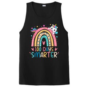 100 Days Smarter Unicorn 100th Day Of School PosiCharge Competitor Tank