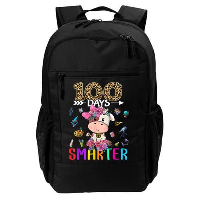 100 Days Smarter Cute Cow  Happy 100th Day of school  Backpack