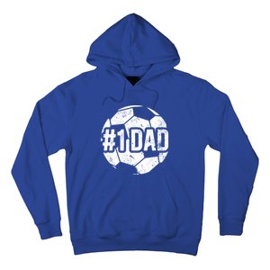 #1 Dad Soccer Dad Of A Soccer Player Dad Soccer Father Gift Hoodie