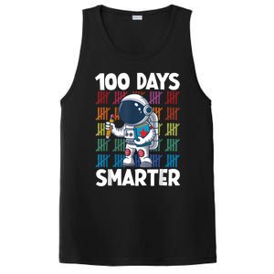 100 Days Smarter Space Astronaut 100th Day School Boy PosiCharge Competitor Tank