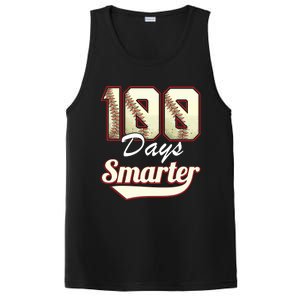 100 Days Smarter Baseball 100th Day Students And Teachers PosiCharge Competitor Tank