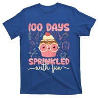 100 Days Sprinkled With Fun Cupcake 100th Day School Gift Meaningful Gift T-Shirt