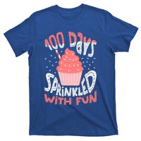 100 Days Sprinkled With Fun Cupcake 100th Days Of School Cool Gift T-Shirt