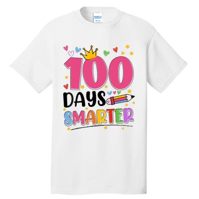 100 Days Smarter 100th Day Of School Tall T-Shirt