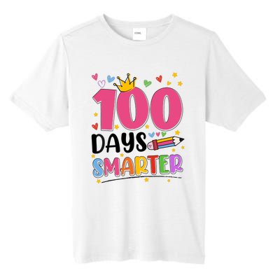 100 Days Smarter 100th Day Of School Tall Fusion ChromaSoft Performance T-Shirt