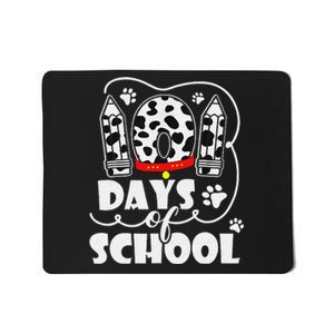 101 Days Smarter Teacher 100 Days Of School Dalmatian Dog Mousepad