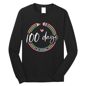 100 Days Teacher 100 Days Of School Long Sleeve Shirt