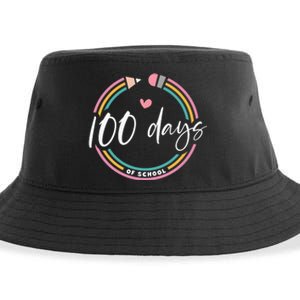 100 Days Teacher 100 Days Of School Sustainable Bucket Hat