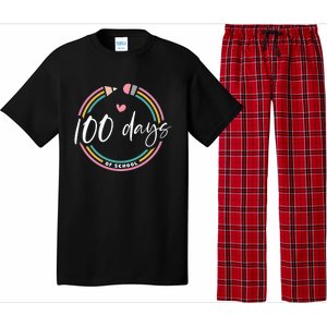 100 Days Teacher 100 Days Of School Pajama Set