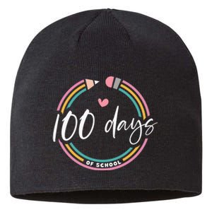 100 Days Teacher 100 Days Of School Sustainable Beanie